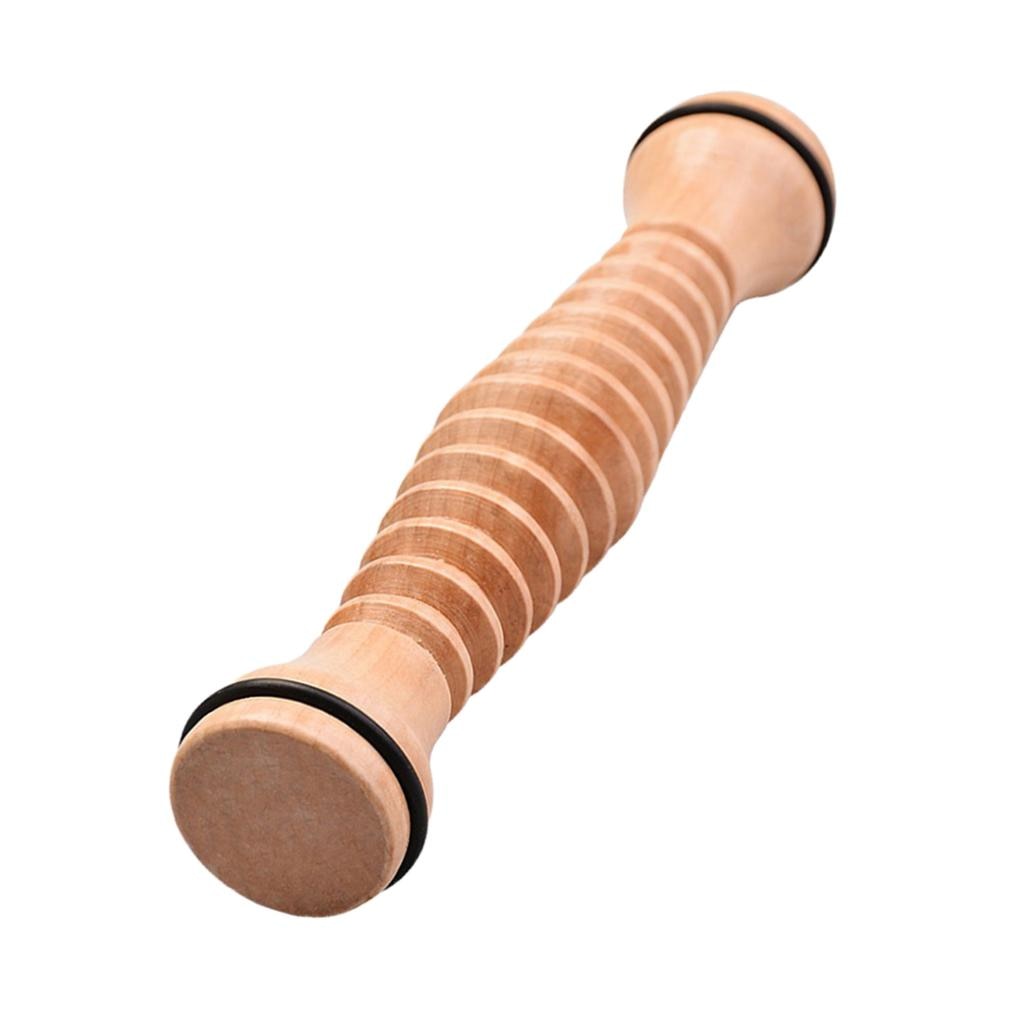 Wooden Foot Roller Massager for Plantar Fasciitis Relief by HitMyNeed