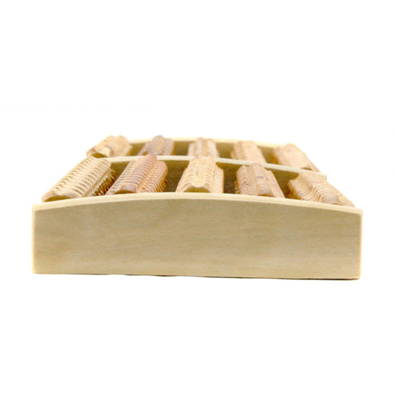 Wooden Foot Roller Massager for Sore Feet Relief by HitMyNeed
