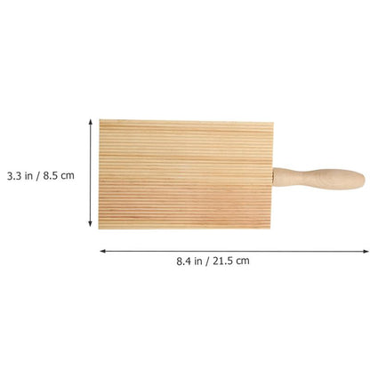 Wooden Garganelli Pasta Board with Handle by HitMyNeed