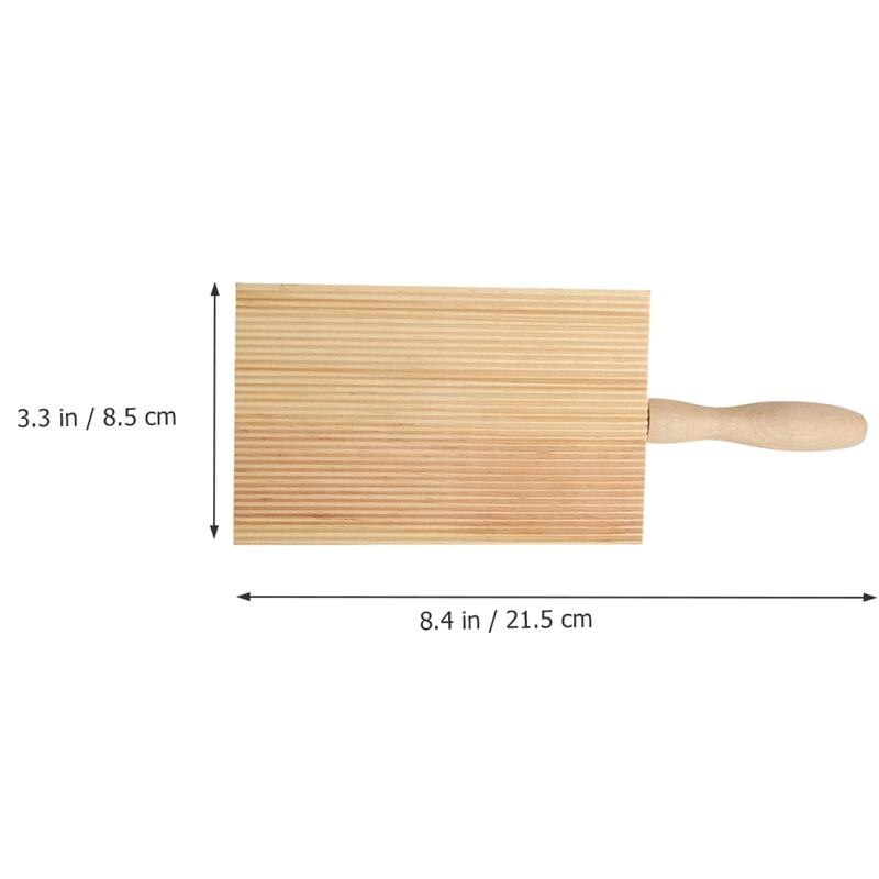 Wooden Gnocchi Roller Board with Handle by HitMyNeed