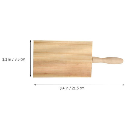 Wooden Gnocchi Roller Board with Handle by HitMyNeed