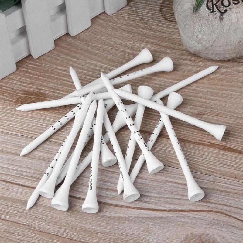 Wooden Golf Tees 83mm - Pack of 80 by HitMyNeed