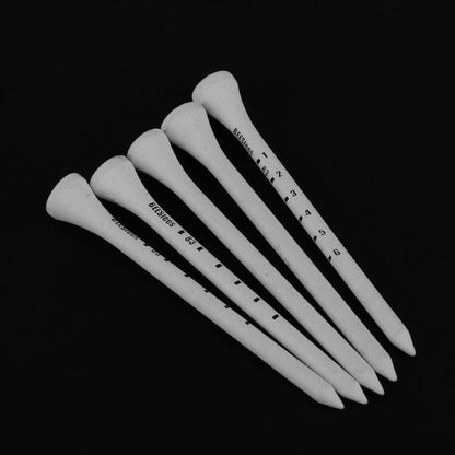 Wooden Golf Tees 83mm - Pack of 80 by HitMyNeed