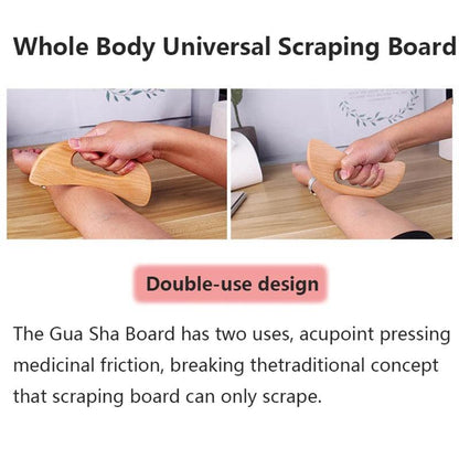 Wooden Gua Sha Scraping Board Massage Tool by HitMyNeed