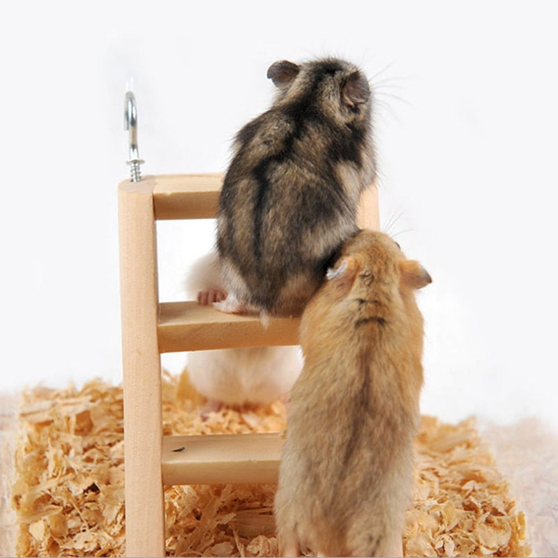 Wooden Guinea Pig Stairs with Cage Hooks by HitMyNeed