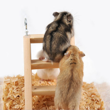 Wooden Guinea Pig Stairs with Cage Hooks by HitMyNeed