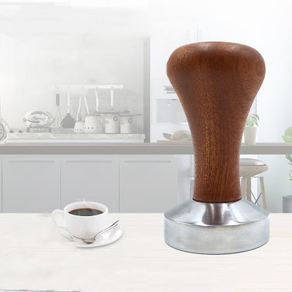 Wooden Handle Espresso Coffee Tamper 51/53/58mm 53mm by HitMyNeed