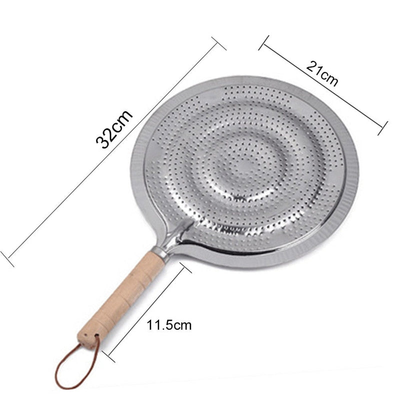 Wooden Handle Stovetop Simmer Ring Heat Diffuser by HitMyNeed