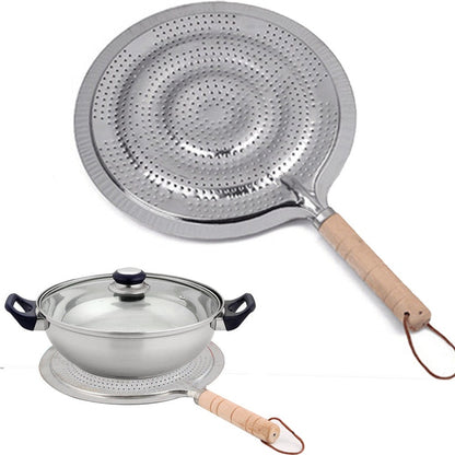 Wooden Handle Stovetop Simmer Ring Heat Diffuser by HitMyNeed