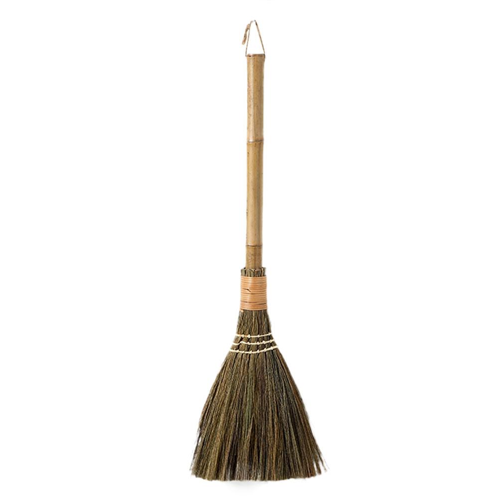 Wooden Handle Straw Broom Duster by HitMyNeed