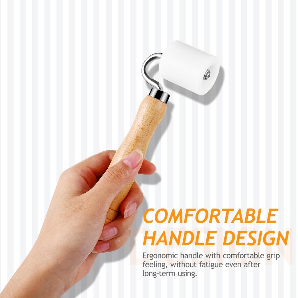 Wooden Handle Wallpaper Seam Roller by HitMyNeed