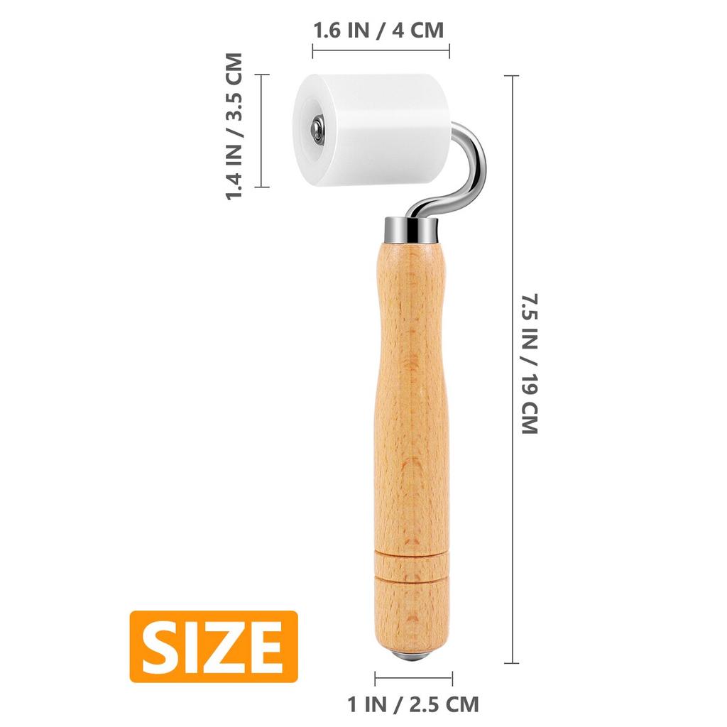 Wooden Handle Wallpaper Seam Roller by HitMyNeed