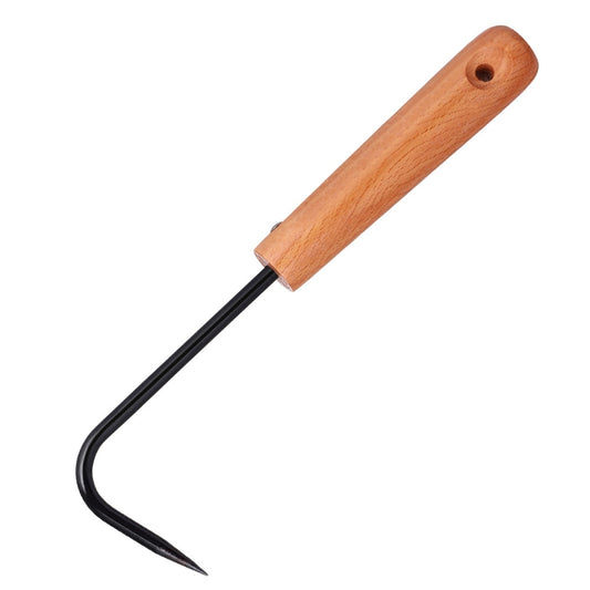 Wooden Handle Weed Hook Garden Tool by HitMyNeed
