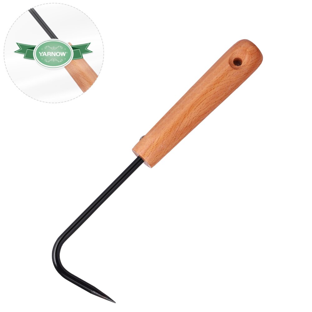 Wooden Handle Weed Hook Garden Tool by HitMyNeed