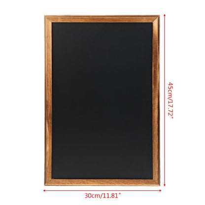Wooden Hanging Chalkboard Sign with Mounting Kit by HitMyNeed