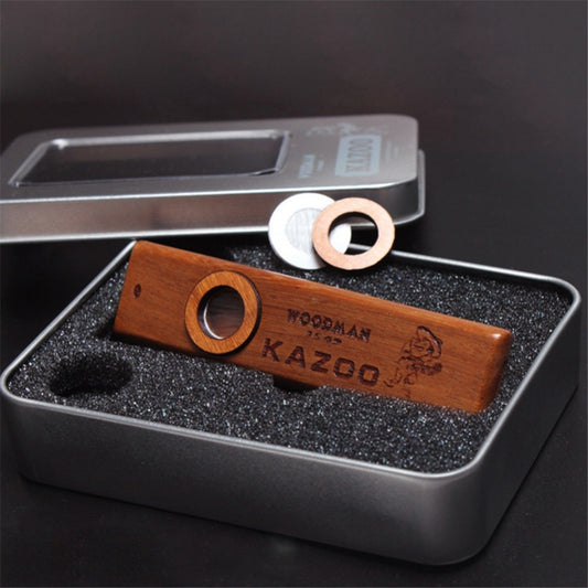 Wooden Harmonica with Metal Storage Box by HitMyNeed