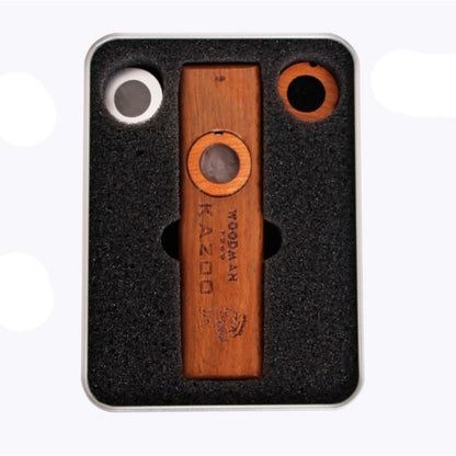 Wooden Harmonica with Metal Storage Box by HitMyNeed