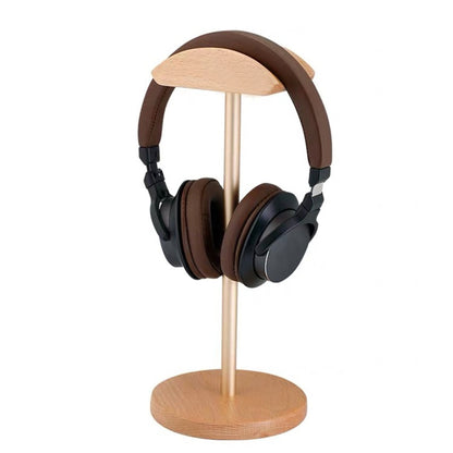 Wooden Headphone Stand Desk Headset Holder by HitMyNeed