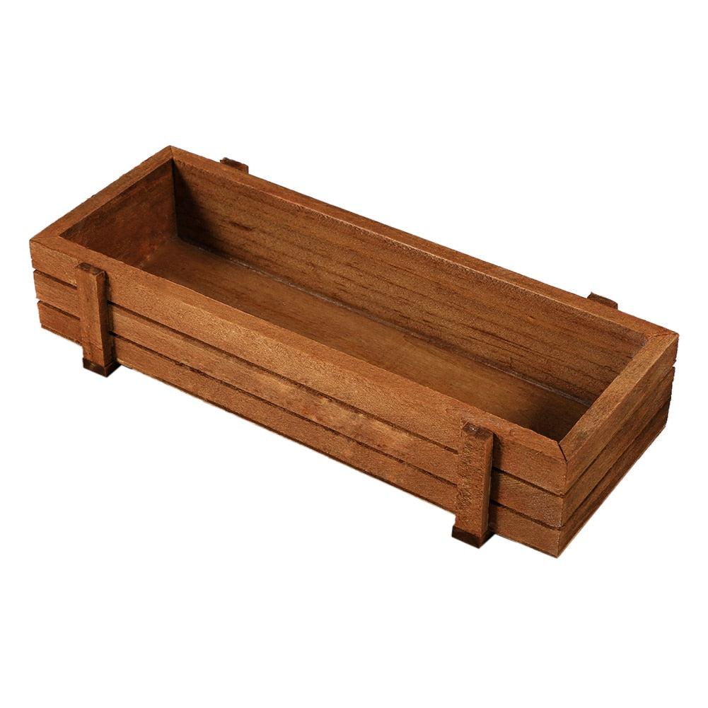 Wooden Herb Planter Gardening Box by HitMyNeed