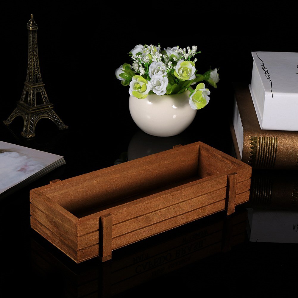 Wooden Herb Planter Gardening Box by HitMyNeed