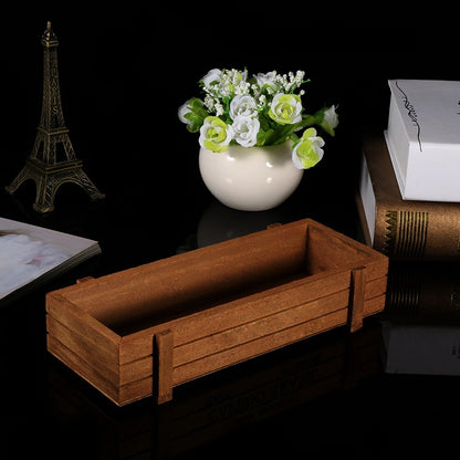 Wooden Herb Planter Gardening Box by HitMyNeed