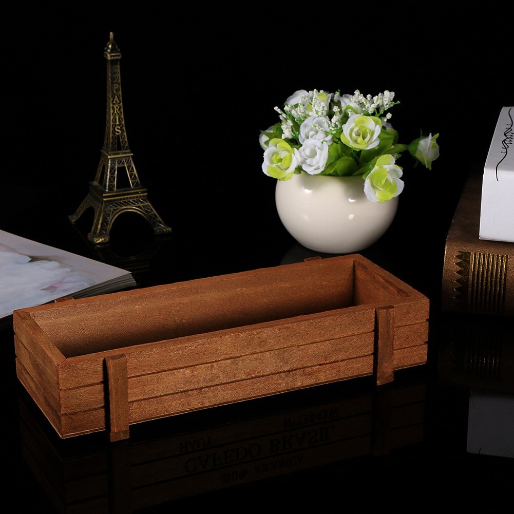 Wooden Herb Planter Gardening Box by HitMyNeed