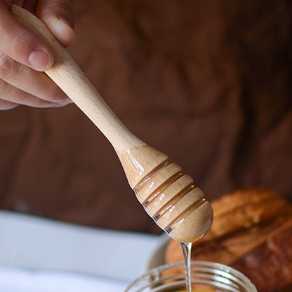Wooden Honey Dipper Honey Stirrer 16.5cm by HitMyNeed