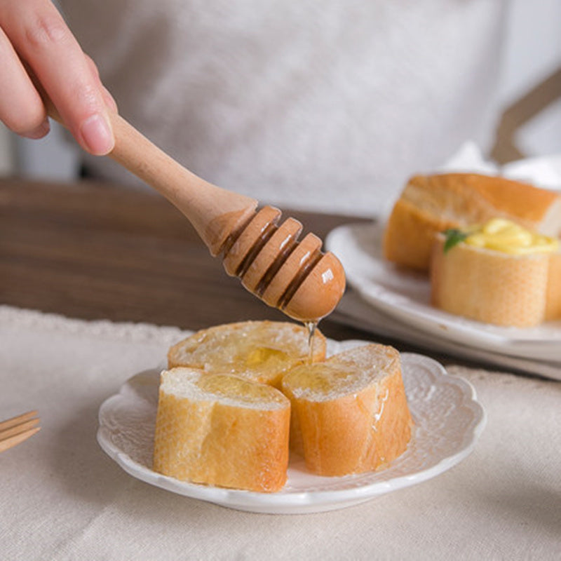 Wooden Honey Dipper Honey Stirrer 16.5cm by HitMyNeed