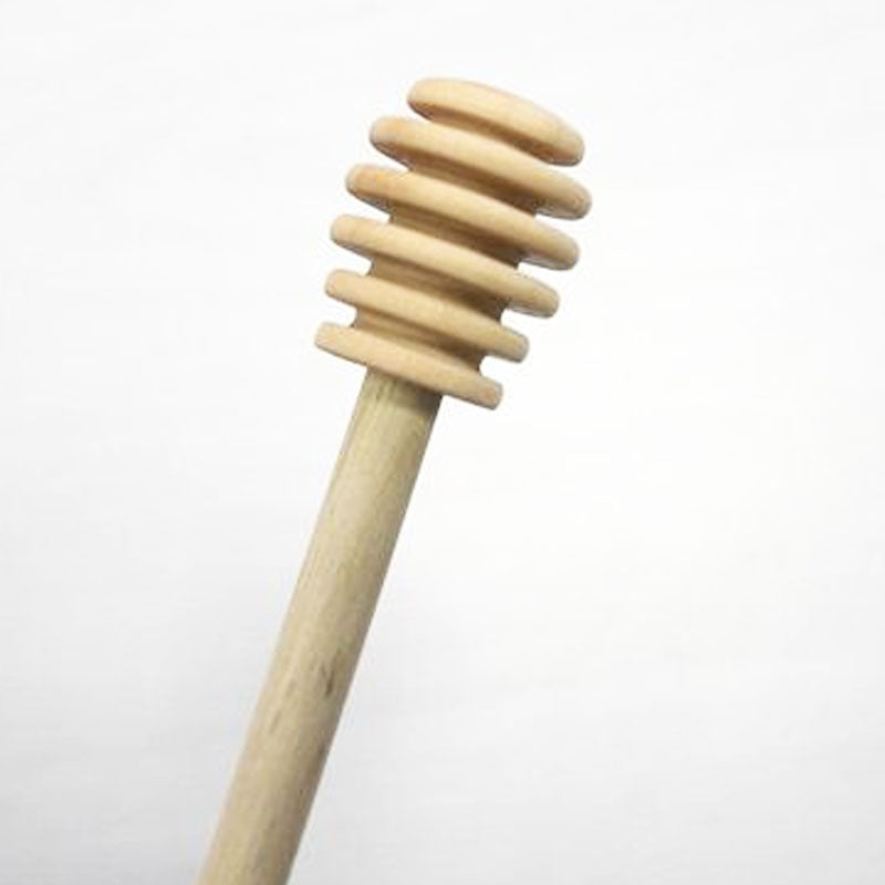 Wooden Honey Dipper Spoon for Jars, 16cm by HitMyNeed