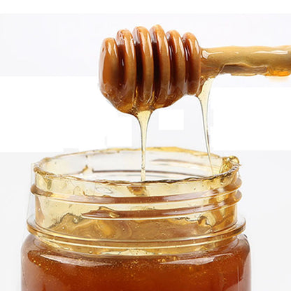 Wooden Honey Dipper Spoon for Jars, 16cm by HitMyNeed