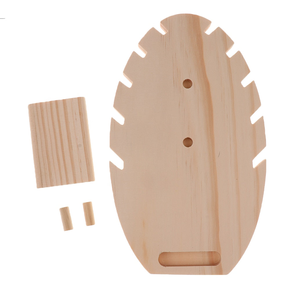 Wooden Jewelry Display Stands Set of 2 by HitMyNeed
