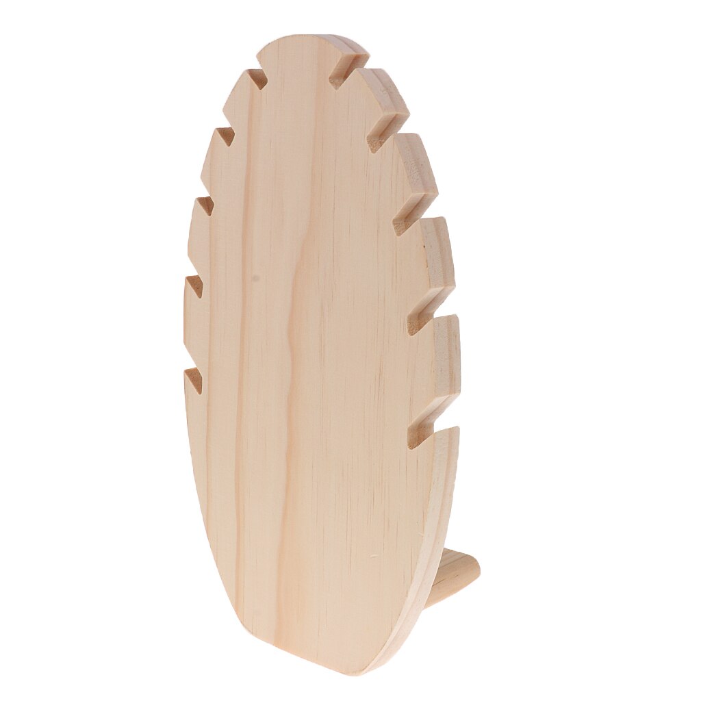 Wooden Jewelry Display Stands Set of 2 by HitMyNeed