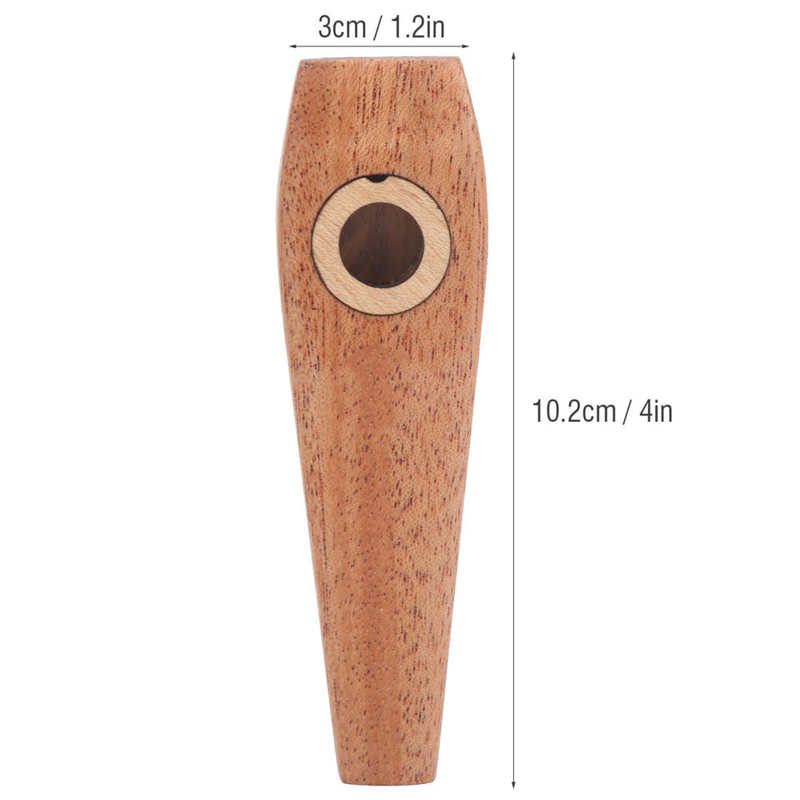 Wooden Kazoo Wind Instrument for Beginners by HitMyNeed