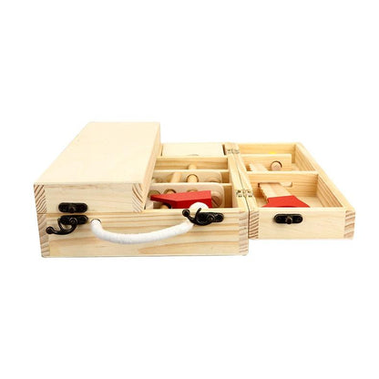 Wooden Kids Tool Set with Storage Box by HitMyNeed