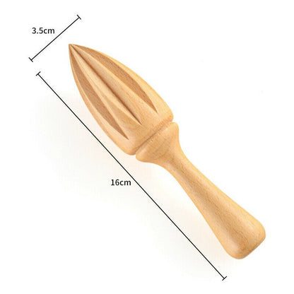 Wooden Lemon Squeezer Manual Citrus Juicer by HitMyNeed