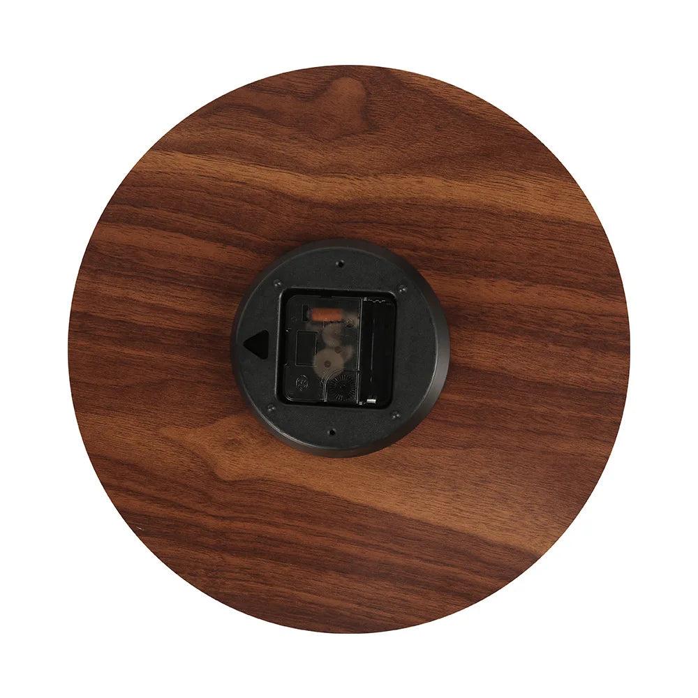 Wooden Luminous Silent Wall Clock 30cm by HitMyNeed
