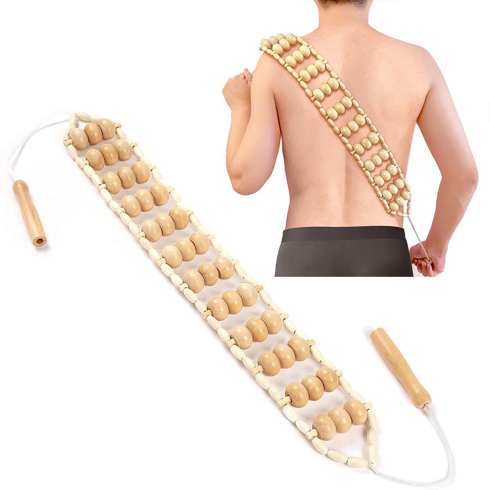 Wooden Massage Roller for Full Body Relief by HitMyNeed