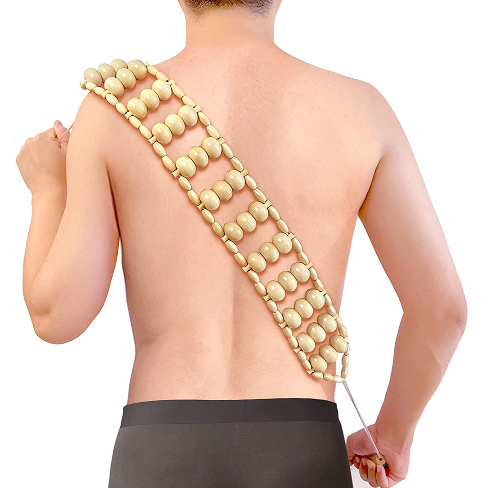 Wooden Massage Roller for Full Body Relief by HitMyNeed