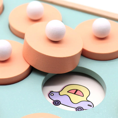 Wooden Memory Matching Game for Kids by HitMyNeed