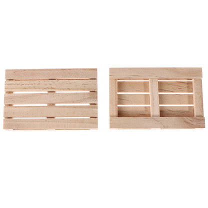 Wooden Mini Pallet Coaster for Drinks & Plants by HitMyNeed