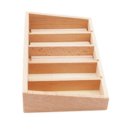 Wooden Montessori Spindle Box Math Learning Set by HitMyNeed
