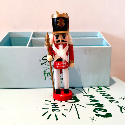 Wooden Nutcracker Christmas Tree Ornaments, 6 pcs by HitMyNeed