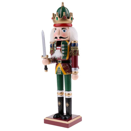 Wooden Nutcracker Soldier Figurine 30cm by HitMyNeed