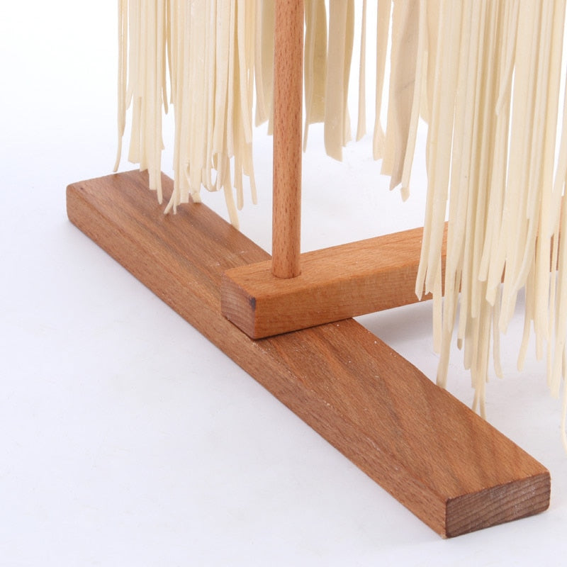 Wooden Pasta Drying Rack for Homemade Noodles by HitMyNeed