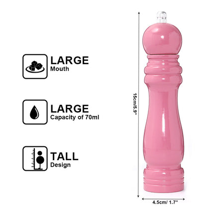 Wooden Pepper Mill Adjustable Spice Grinder 15cm by HitMyNeed