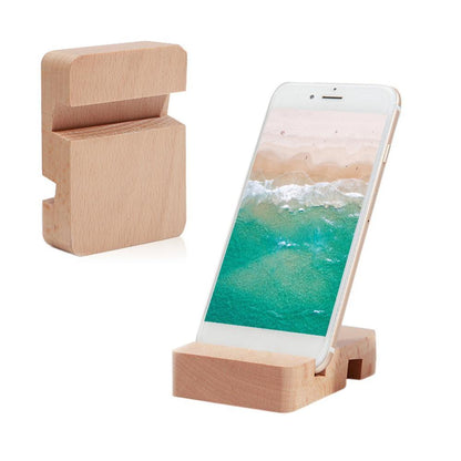 Wooden Phone and Tablet Desk Stand Holder by HitMyNeed