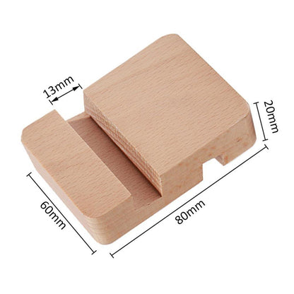 Wooden Phone and Tablet Desk Stand Holder by HitMyNeed