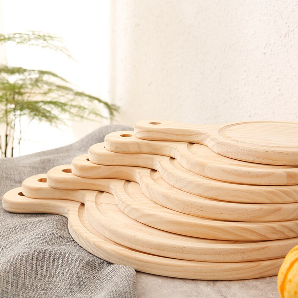 Wooden Pizza Paddle with Ergonomic Handle 30cm by HitMyNeed