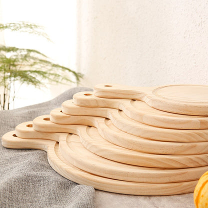 Wooden Pizza Paddle with Ergonomic Handle 30cm by HitMyNeed