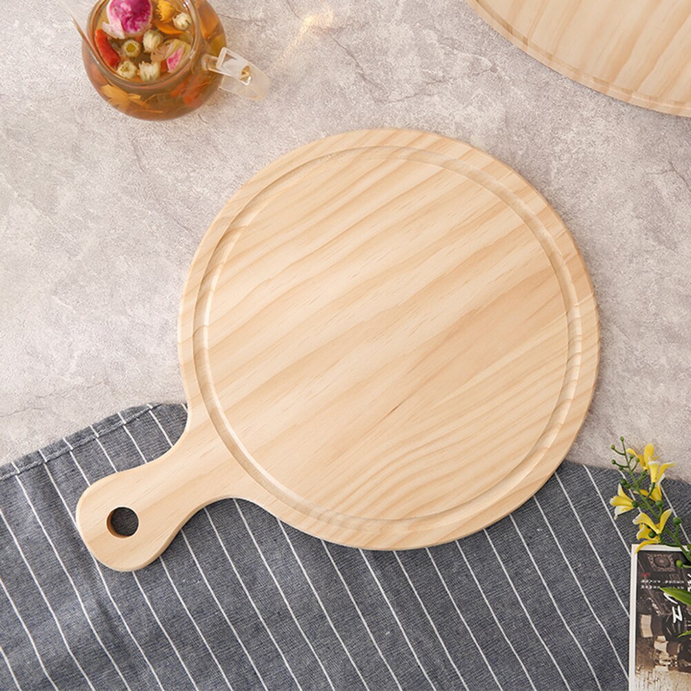 Wooden Pizza Paddle with Ergonomic Handle 30cm by HitMyNeed